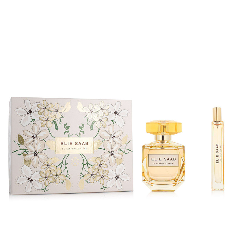 Women's Perfume Set Elie Saab Le Parfum Lumiere EDP 3 Pieces