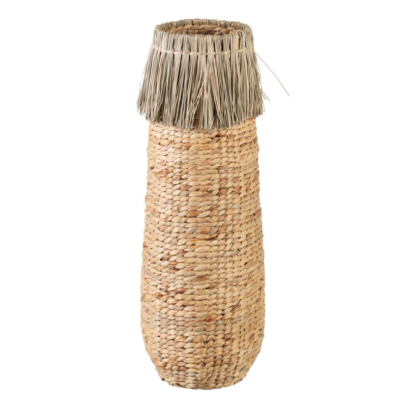 Vase 23 x 23 x 82 cm Natural Natural Fibre