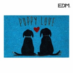 Doormat EDM Blue 60 x 40 cm