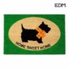 Doormat EDM Green 60 x 40 cm