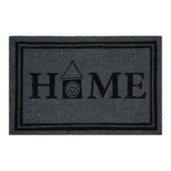 Doormat EDM Grey 60 x 40 cm