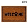 Doormat EDM Brown 60 x 40 cm