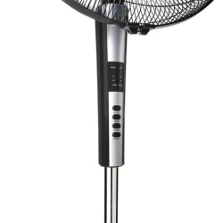 Pedestal Fan with Remote Control Orbegozo SF 0640 65 W Black