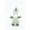 Fluffy toy Crochetts AMIGURUMIS MINI Green Unicorn 51 x 42 x 26 cm