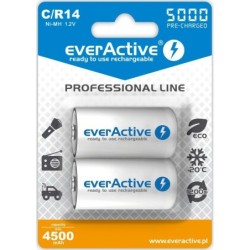 Rechargeable Batteries EverActive EVHRL14-5000 1,2 V