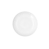 Deep Plate Ariane Artisan Ceramic White 25 cm (6 Units)