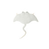 Fluffy toy Crochetts OCÉANO White Manta ray 67 x 77 x 11 cm