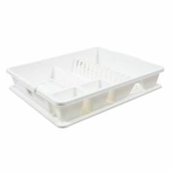 Draining Rack for Kitchen Sink Tontarelli Scolap. White 47 x 38 x 8,5 cm (12 Units)