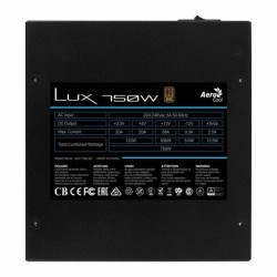 Power supply Aerocool LUX 750W 750W ATX 750 W 80 Plus Bronze