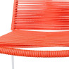 Garden chair Antea 57 x 61 x 90 cm Red Rope