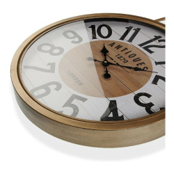 Wall Clock Versa Antiques Metal (6 x 60 x 48 cm)