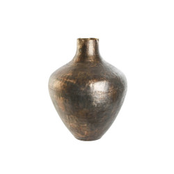 Vase DKD Home Decor Bronze Golden Aluminium Aged finish 31 x 31 x 41 cm