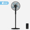 Freestanding Fan Universal Blue 233-UVP1100-20 Black