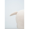 Fluffy toy Crochetts AMIGURUMIS MINI White Elephant 48 x 23 x 22 cm