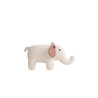 Fluffy toy Crochetts AMIGURUMIS MINI White Elephant 48 x 23 x 22 cm