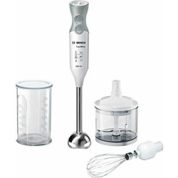 Hand-held Blender BOSCH MSM66150 White Grey Silver 600 W