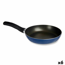 Pan 26 cm Blue Aluminium (6 Units)