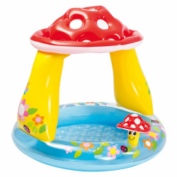 Inflatable Paddling Pool for Children Intex Mushrooms Awning 45 L 102 x 89 x 102 cm (6 Units)