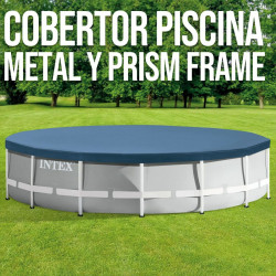 Swimming Pool Cover Intex 28031 METAL FRAME 366 x 25 x 366 cm