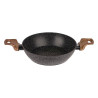 Saucepan Quttin Ecological Black Toughened aluminium 24,5 x 40,5 cm (4 Units)