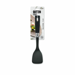 Kitchen Spatula Quttin Foodie Black Nylon (24 Units)