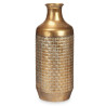 Vase Golden Metal 16 x 42 x 16 cm (4 Units) With relief