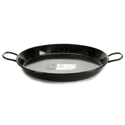 Pan Ø 38 cm Enamelled Steel (6 Units)