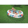 Inflatable pool Bestway 229 x 152 x 51 cm Blue