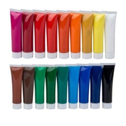 Acrylic Paint Set Artist&CO 18 Pieces 36 ml