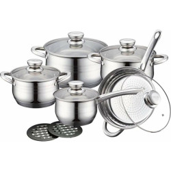 Cookware Royalty Line 1231 Steel 12 Pieces