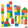 Stacking Blocks Woomax 100 Pieces (4 Units)