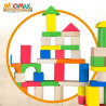 Stacking Blocks Woomax 100 Pieces (4 Units)