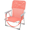 Folding Chair Aktive Flamingo Coral 44 x 72 x 35 cm (4 Units)