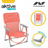 Folding Chair Aktive Flamingo Coral 44 x 72 x 35 cm (4 Units)