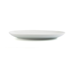 Serving Platter Ariane Vital Coupe Oval Ceramic White Ø 32 cm 6 Pieces