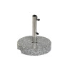 Base for beach umbrella DKD Home Decor Grey Stainless steel Granite (38 x 38 x 41 cm)