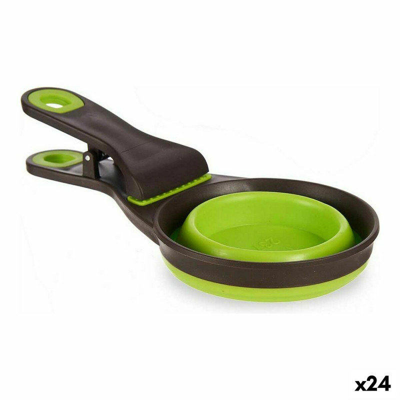 Measuring spoon 3-in-1 Grey Green (237 ml) (24 Units)