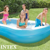 Inflatable pool Intex Blue White Blue/White 540 L 203 x 48 x 152 cm (3 Units)