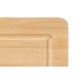 Chopping Board Bamboo 88 x 4,5 x 26 cm (6 Units) With handle