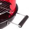 Barbecue Bella Black Red 58 x 54 x 88 cm