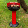 Barbecue Bella Black Red 58 x 54 x 88 cm