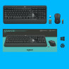 Keyboard and Mouse Logitech 920-008685 Black Qwerty US