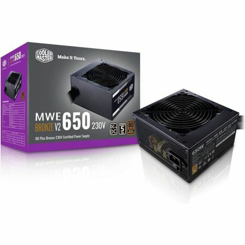 Power supply Cooler Master MPE-6501-ACABW-BEU ATX 650 W 80 Plus Bronze