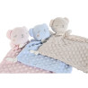 Gift Set for Babies Home ESPRIT Blue Beige Pink Polyester (3 Units)