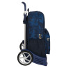 School Rucksack with Wheels Batman Legendary Navy Blue 32 x 43 x 14 cm