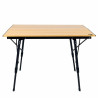 Folding Table Aktive Glamping Sabana Aluminium Soil 90 x 70 x 57 cm