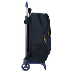 School Rucksack with Wheels Real Madrid C.F. Navy Blue 32 x 44 x 16 cm