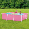 Detachable Pool Intex Small Frame Familiar 28266NP Pink 220 x 60 x 150 cm