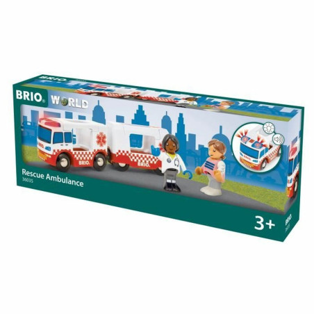 Playset Brio Rescue Ambulance 4 Pieces