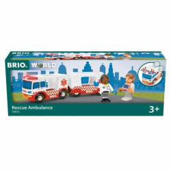 Playset Brio Rescue Ambulance 4 Pieces